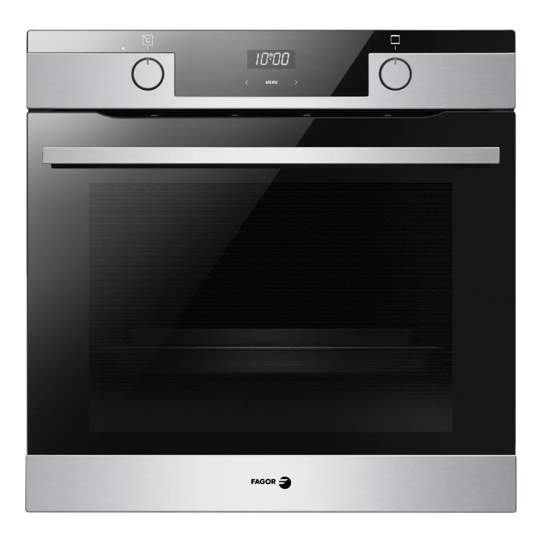 Horno Fagor 9H-185AX en acero inoxidable vista frontal empotrable cocina