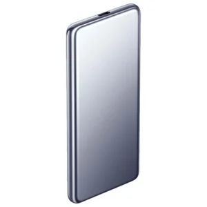 Batería externa Xiaomi Ultra Slim de 5000 mAh en color azul con carga rápida de 20W y diseño ultrafino con conexión USB-C vista frontal compacta y ligera