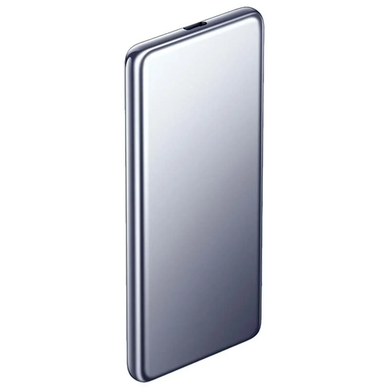 Batería externa Xiaomi Ultra Slim de 5000 mAh en color azul con carga rápida de 20W y diseño ultrafino con conexión USB-C vista frontal compacta y ligera