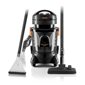 Aspirador trineo HAEGER VC-12W.045A AquaClean Pro de 1400W y depósito de 9 litros con filtro de agua vista frontal