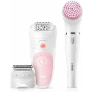 DEPILADORA SES5-895BS SILK-EPIL BRAUN CON LIMPIADOR FACIAL