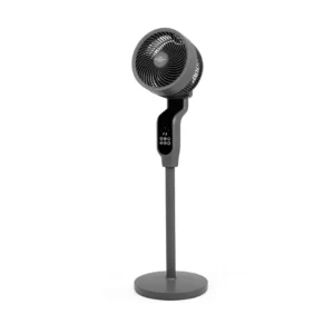 Ventilador de pie 2en1 Orbegozo SF-4000 de 40 cm con 45W de potencia, función oscilante y diseño versátil, vista frontal principal.