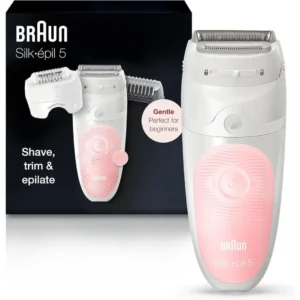 DEPILADORA SES5-620 SILK-EPIL 5 BRAUN WET&DRY 3 ACCESORIOS