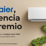 Cabecera web promoción Haier CashBack Junio 2026 - Electrocash