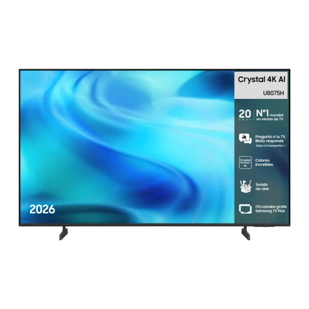 TV Samsung TU-75U8075HUXXC 75" LED Crystal UHD 4K Smart TV - Electrocash