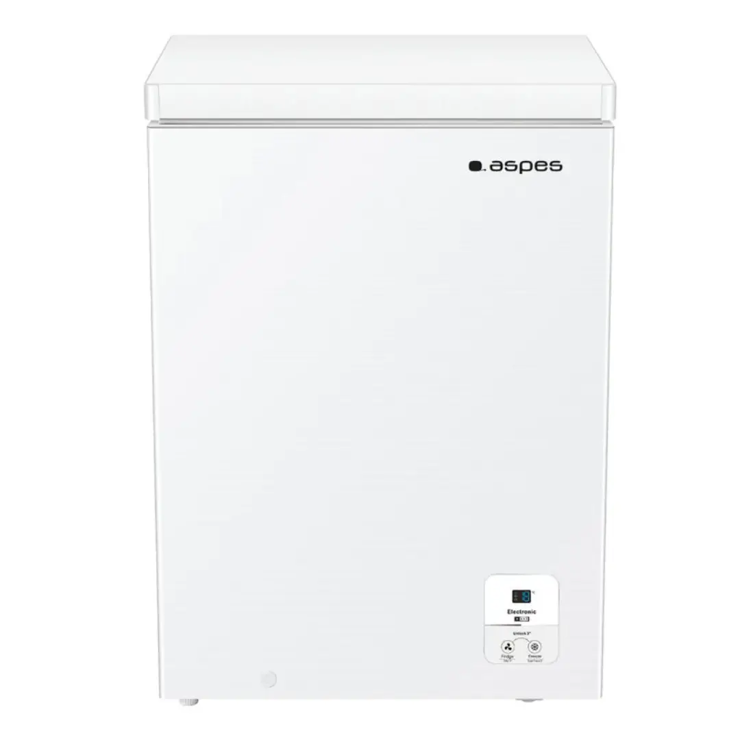 Congelador Horizontal Aspes ACH-1003EDC Blanco 97L Clase E - Electrocash