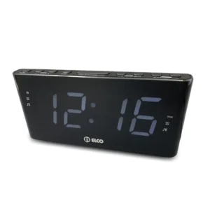 Radio Reloj Proyector ELCO PD-184P Negro - Electrocash
