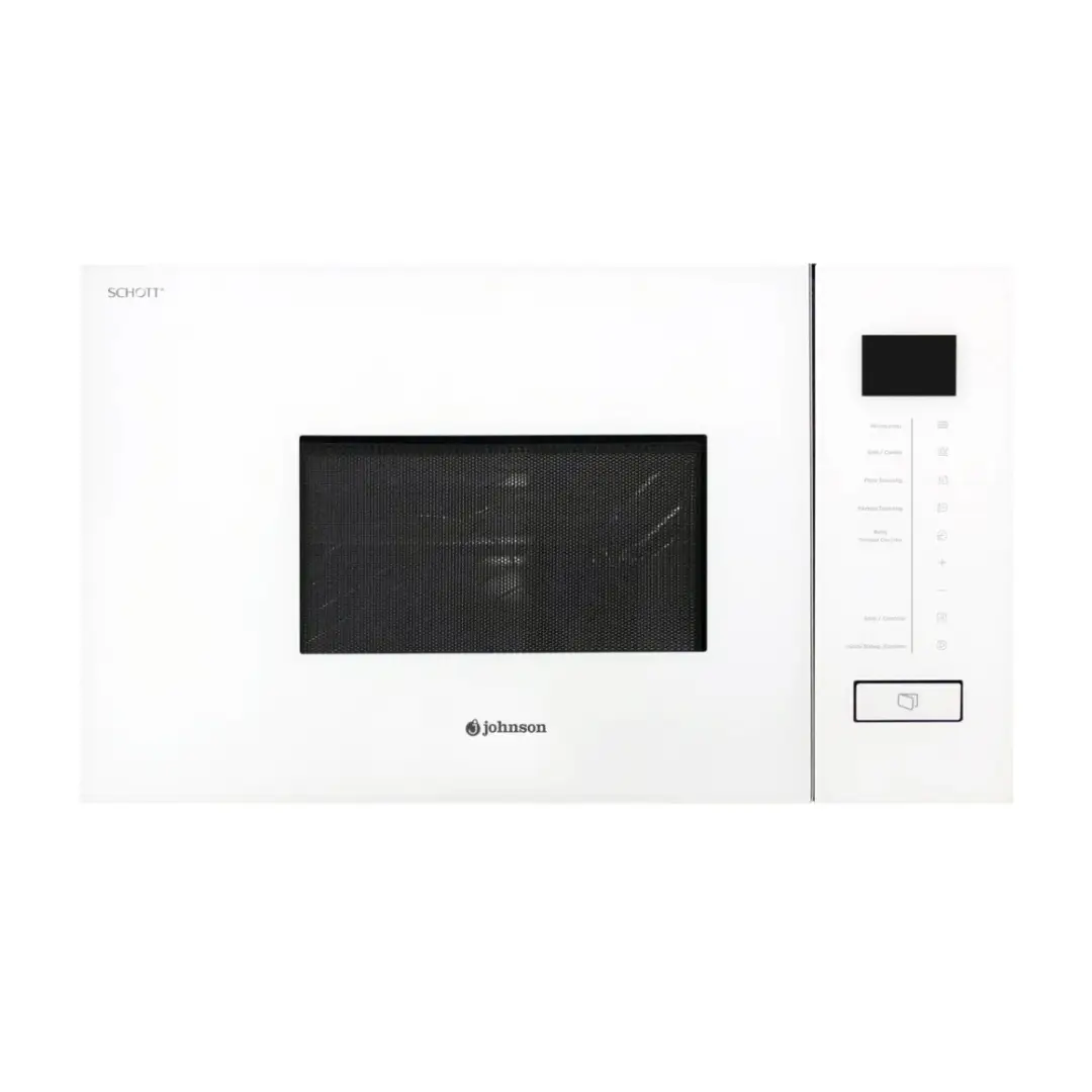 Microondas de Encastre Johnson JOMI20BINT 20L Grill Cristal Blanco - Electrocash