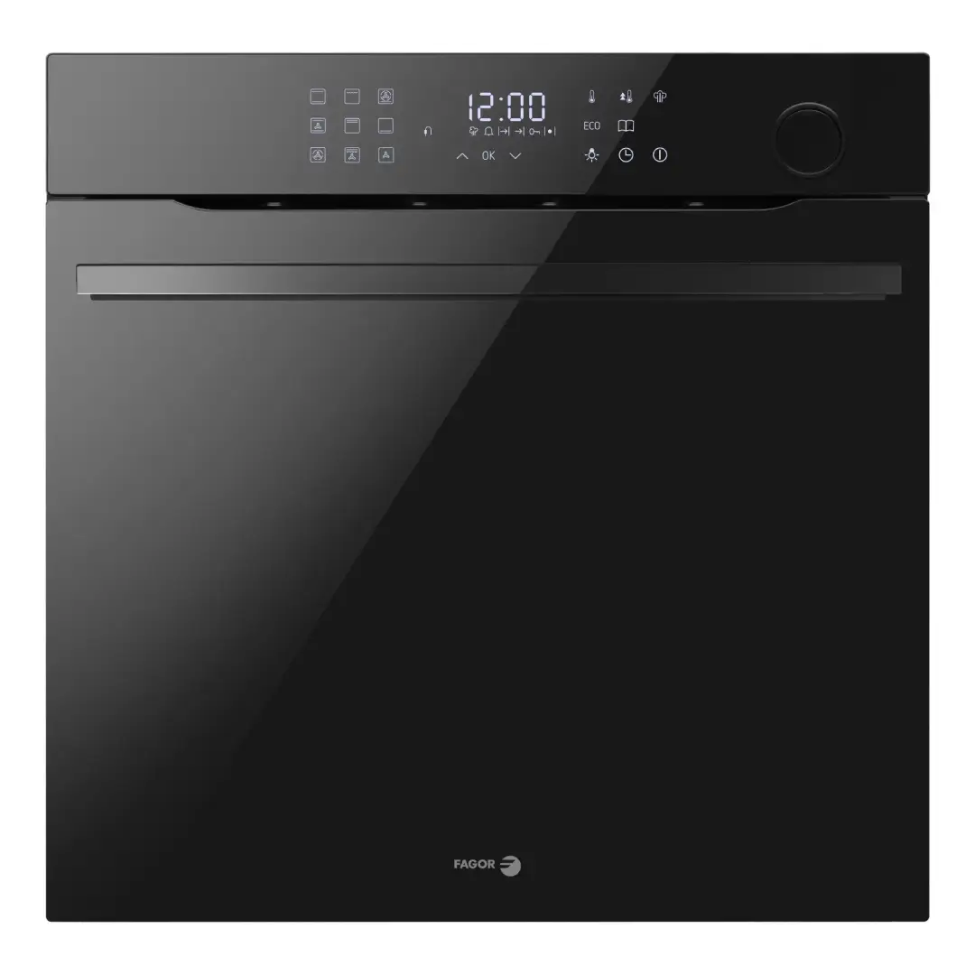 Horno Multifunción Fagor 9H-893TEN Cristal Negro Clase A+ Vapor - Electrocash