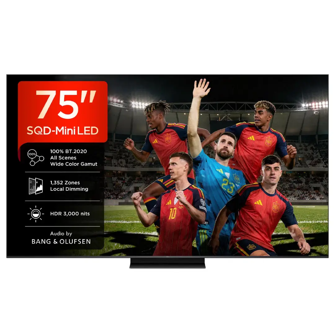 Smart TV TCL Mini LED 75" 75C7L 4K Google TV Bang & Olufsen - Electrocash