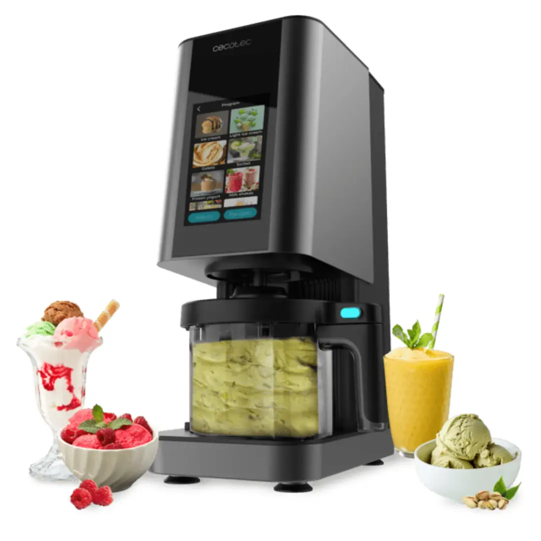 Heladera Gelatec 1800 Touch Cecotec 9 Programas CreamON Pantalla TFT - Electrocash