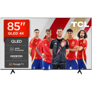 Smart TV TCL QLED 85" 85T69C 4K Google TV Onkyo 2.1 - Electrocash