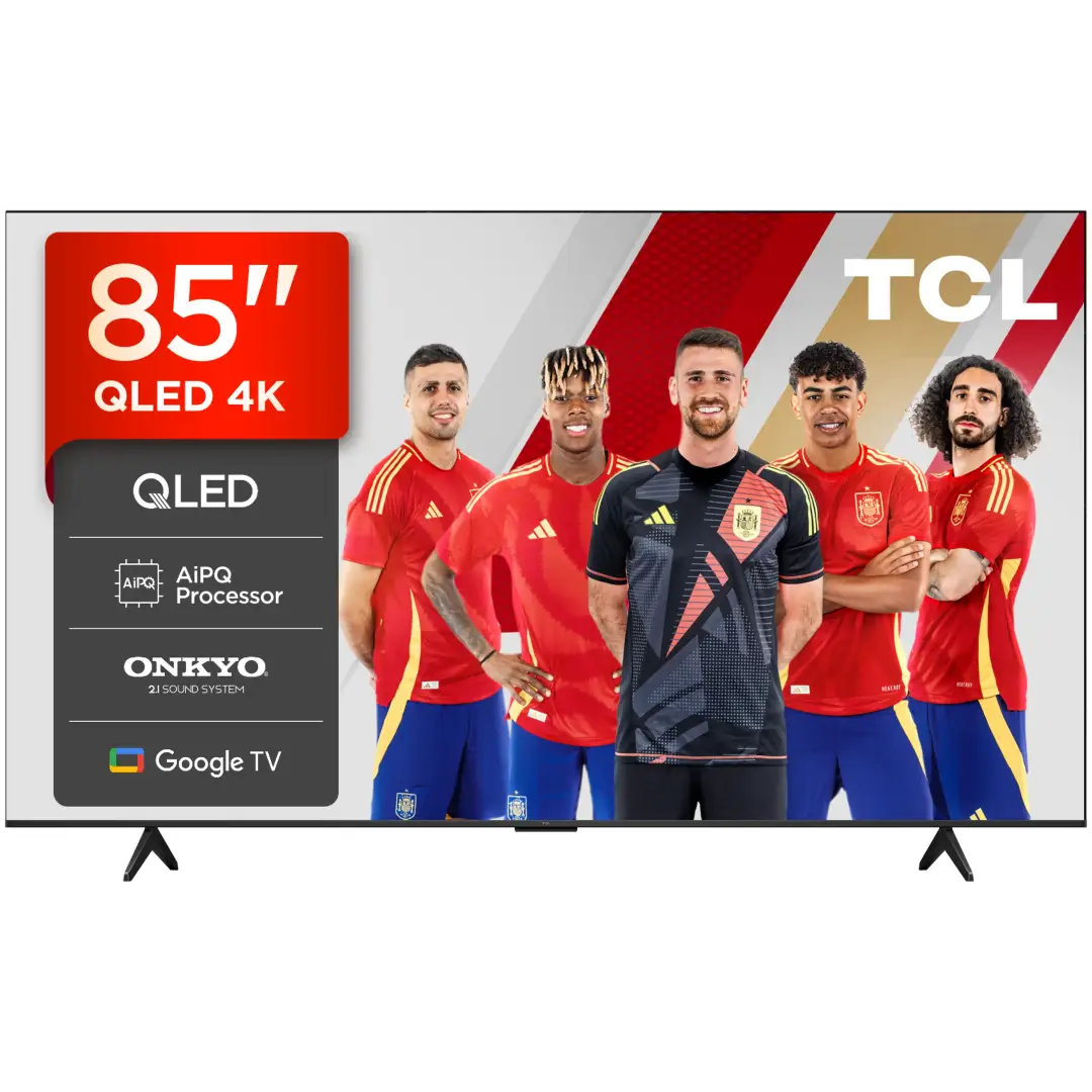 Smart TV TCL QLED 85" 85T69C 4K Google TV Onkyo 2.1 - Electrocash