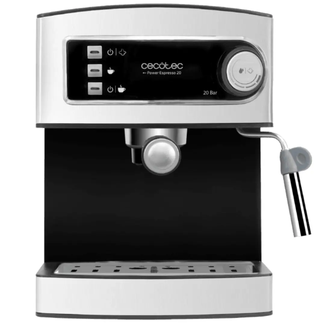 Cafetera Expresso Cecotec Power Espresso 20 850W 20 Bares 1.5L - Electrocash