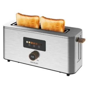 Tostadora Cecotec Touch Toast Extra 1000W Inox - Electrocash