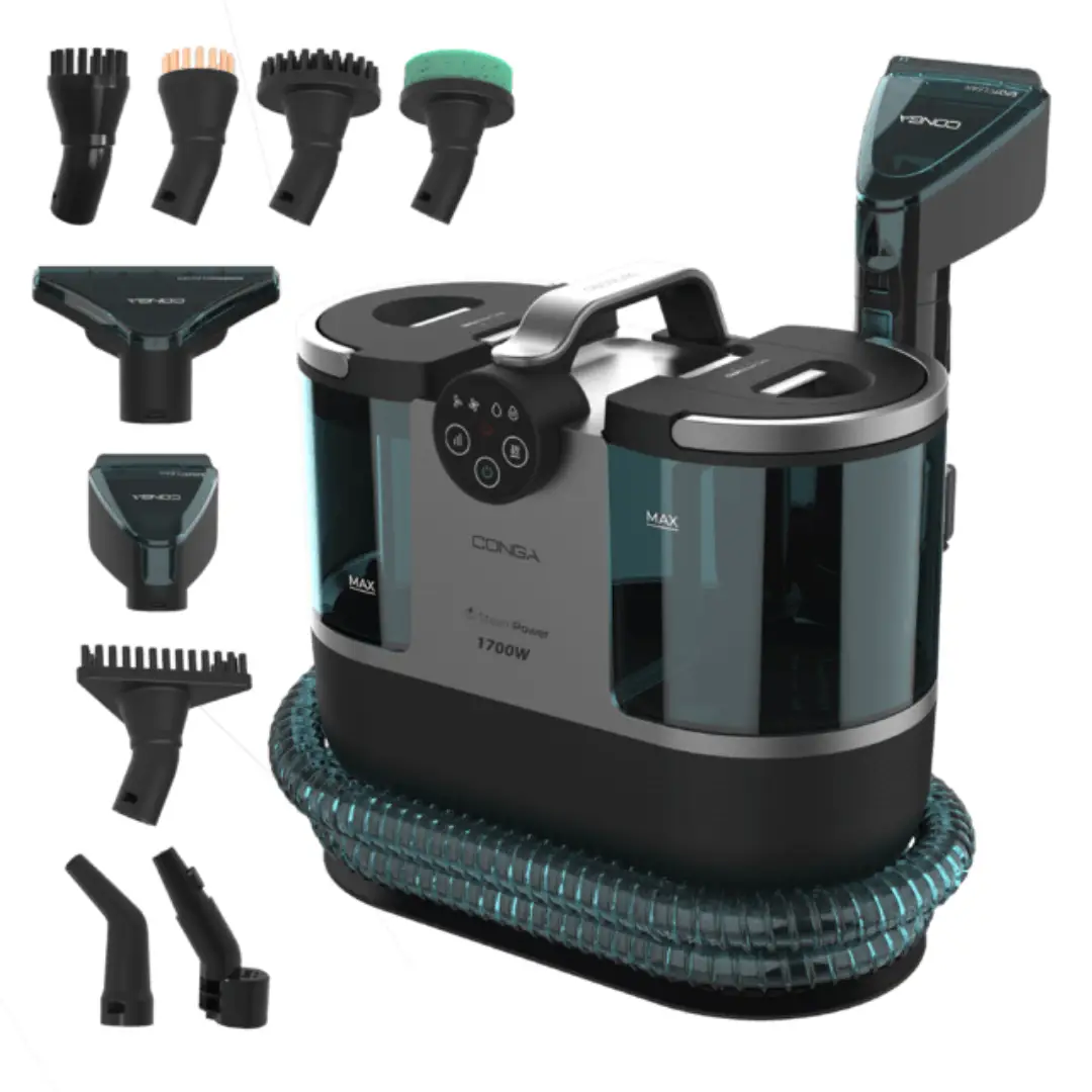 Aspirador Limpiatapicerías Cecotec Conga 7000 Carpet&Spot Clean Steam XXL 1700W 14kPa - Electrocash