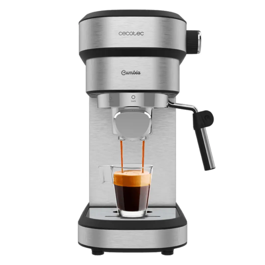 Cafetera Expresso Cecotec Cafelizzia 790 Steel Duo 1350W 20 Bares 1.2L - Electrocash
