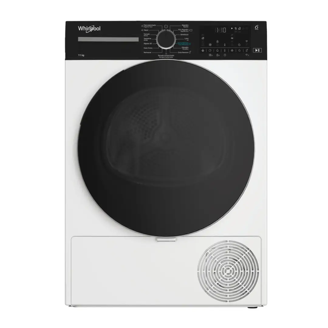 Secadora Bomba de Calor Whirlpool CWD-113M 11kg Inverter WiFi 6th Sense Clase D - Electrocash